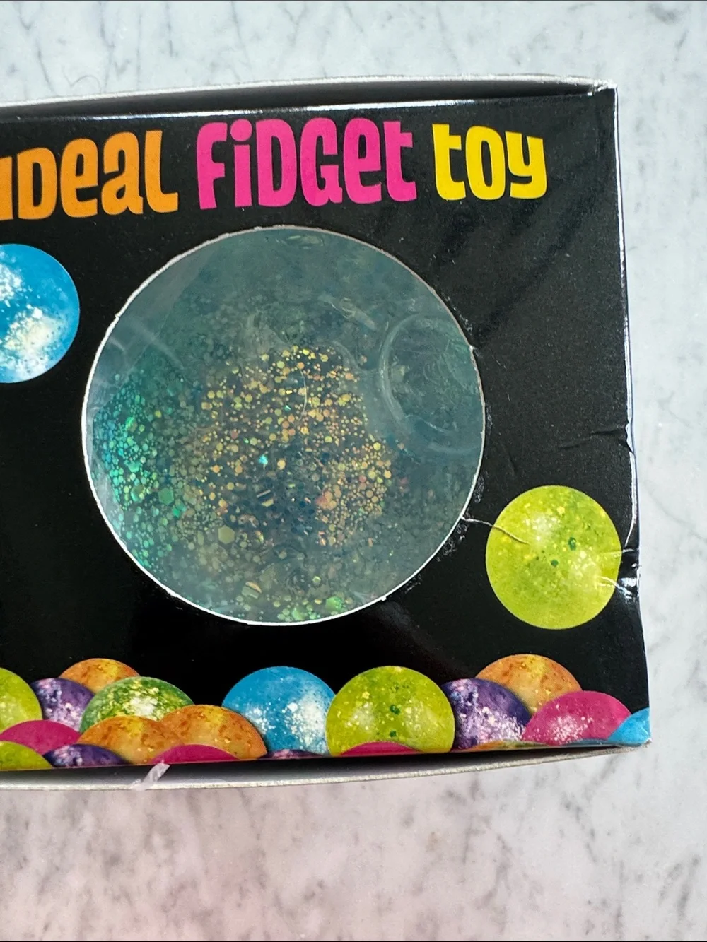 Jumbo Sugar Glitter Ball - Multi Color - Picture 4 of 6